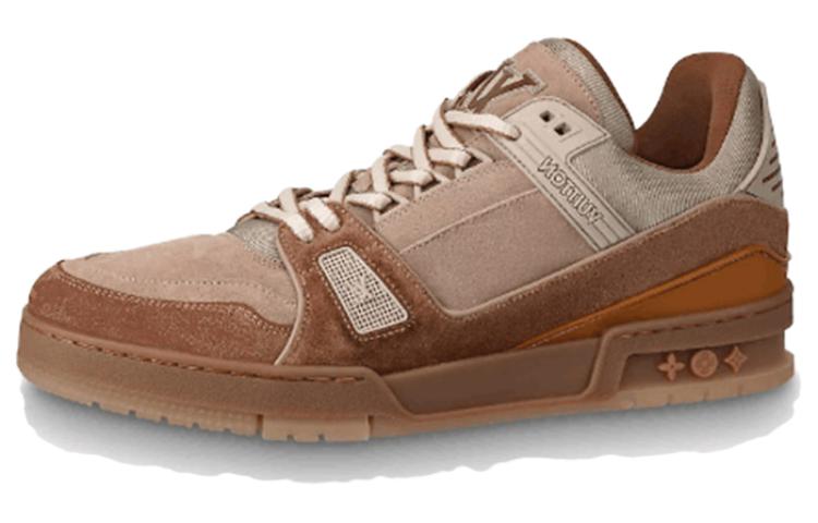 LOUIS VUITTON Trainer Beige Brown