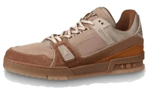 LOUIS VUITTON Trainer Beige Brown