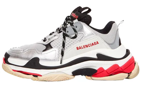 Balenciaga Triple S Silver Black 2019 Women's