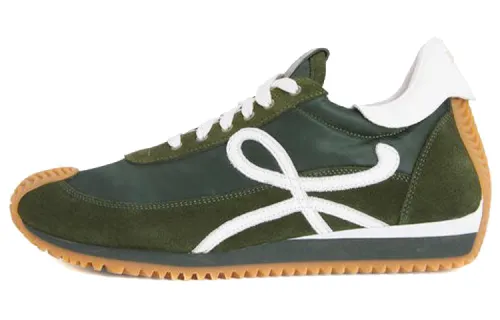LOEWE Flow Runner Low top Casual Shoes Men's Forest Green