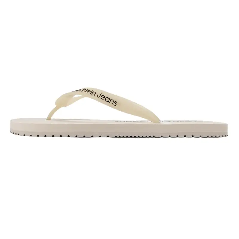 CKJ CALVIN KLEIN JEANS Flip Flops Men's Mocha Beige