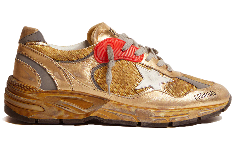 Golden Goose Dad-Star White Red Silver Grey