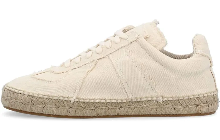 Maison Margiela Replica German Army Trainers Low top Stylish Skateboarding Shoes Men's White