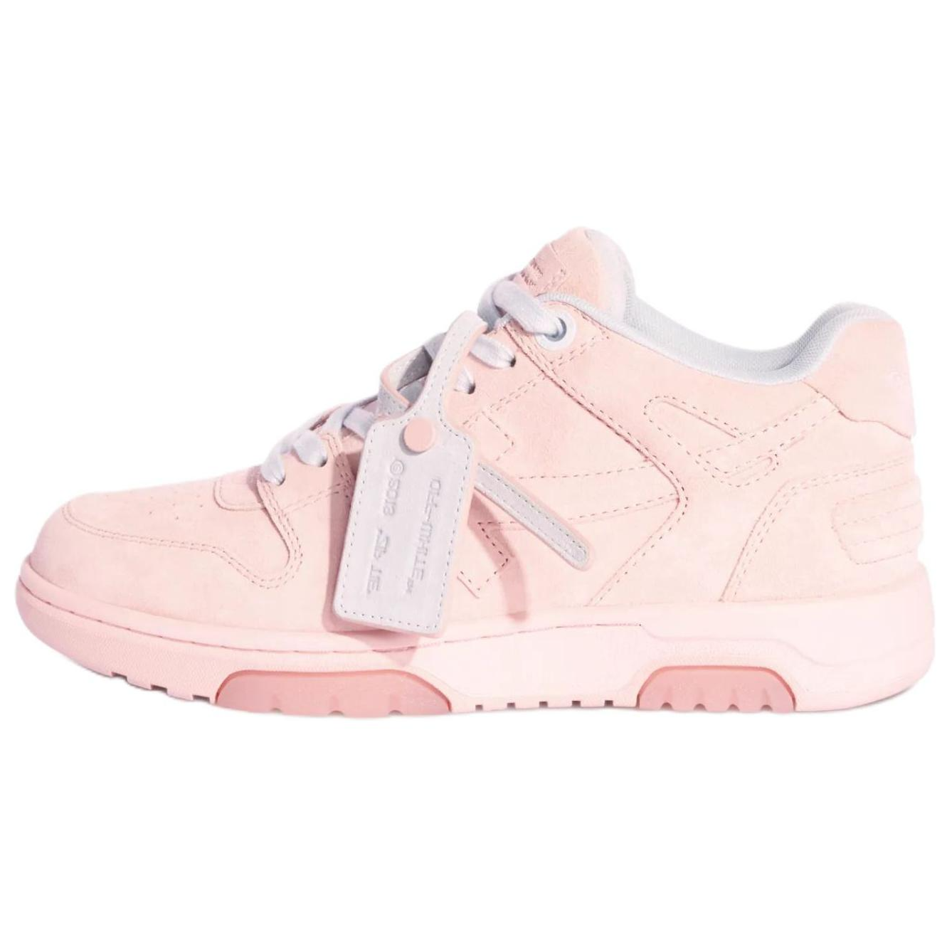Женские кеды OFF-WHITE OFF-WHITE Out Of Office (розовые)