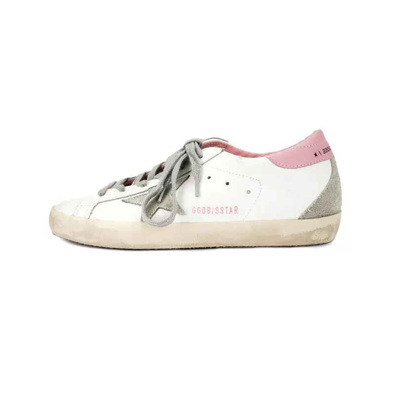 Golden Goose Super Star White Light Pink Women's