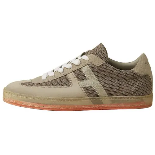 HERMES Boomerang Low top Skateboard Shoes Men's Gray