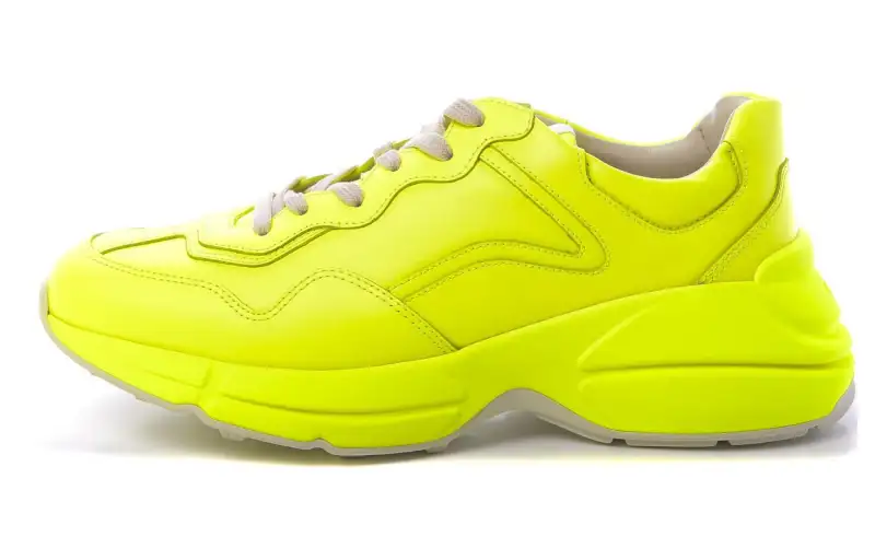Gucci Rhyton Low 'Yellow Fluorescent' Women's