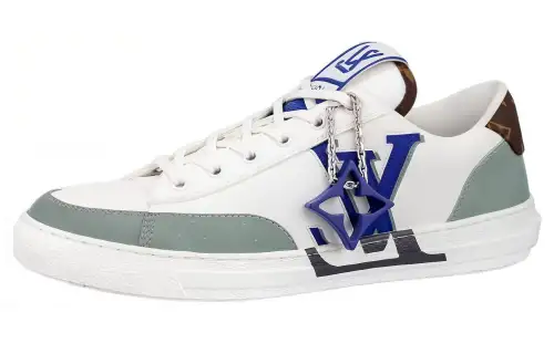 LOUIS VUITTON Charlie Sneakers 'White Green Blue'