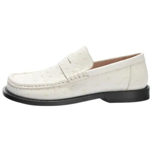 LOEWE Campo Loafers Women's White