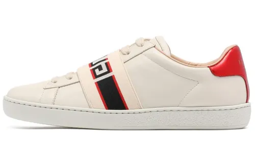 Gucci Wmns Ace 'Stripe Ivory' Women's