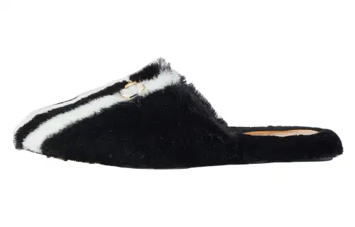 GUCCI x Adidas Originals Closed Toe Slippers Women's Black White