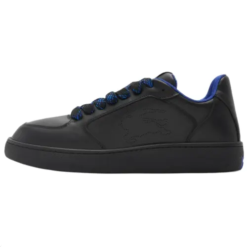 Burberry Stock Low top Skateboard Shoes Men's Black