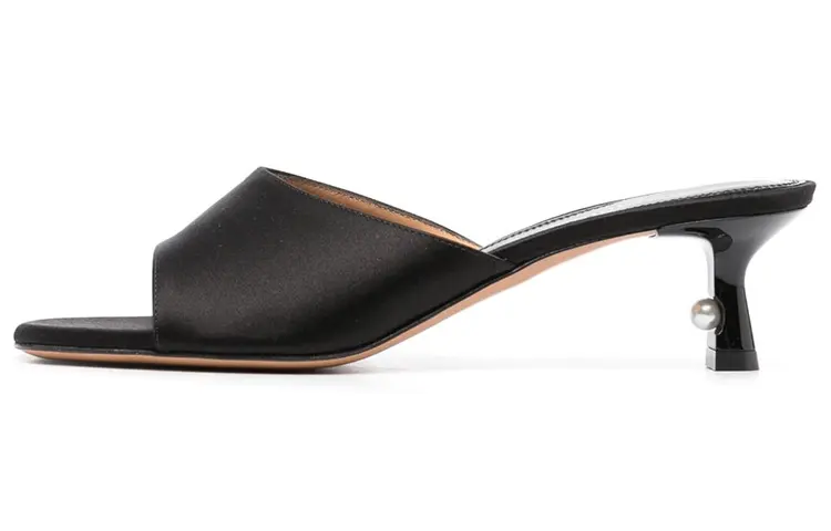 OFF-WHITE Pop Lollipop Satin Mules