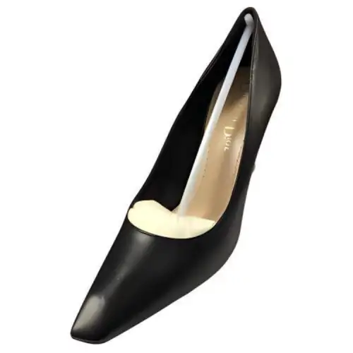 DIOR Attract Leather Slim Heel High Heels Women's Black