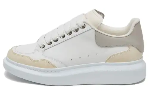 Alexander McQueen Oversized Sneakers 'White Vanilla Cement' Women's