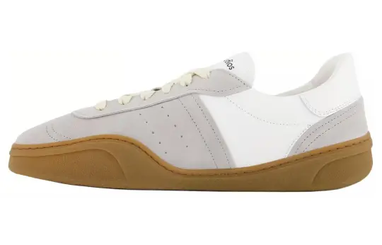 Acne Studios Panelled-design Leather Sneakers