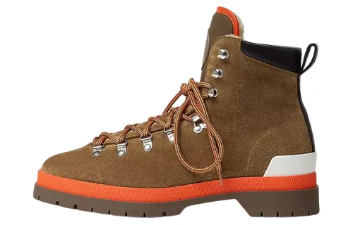 HERMES Ankle Boots Men's Brown