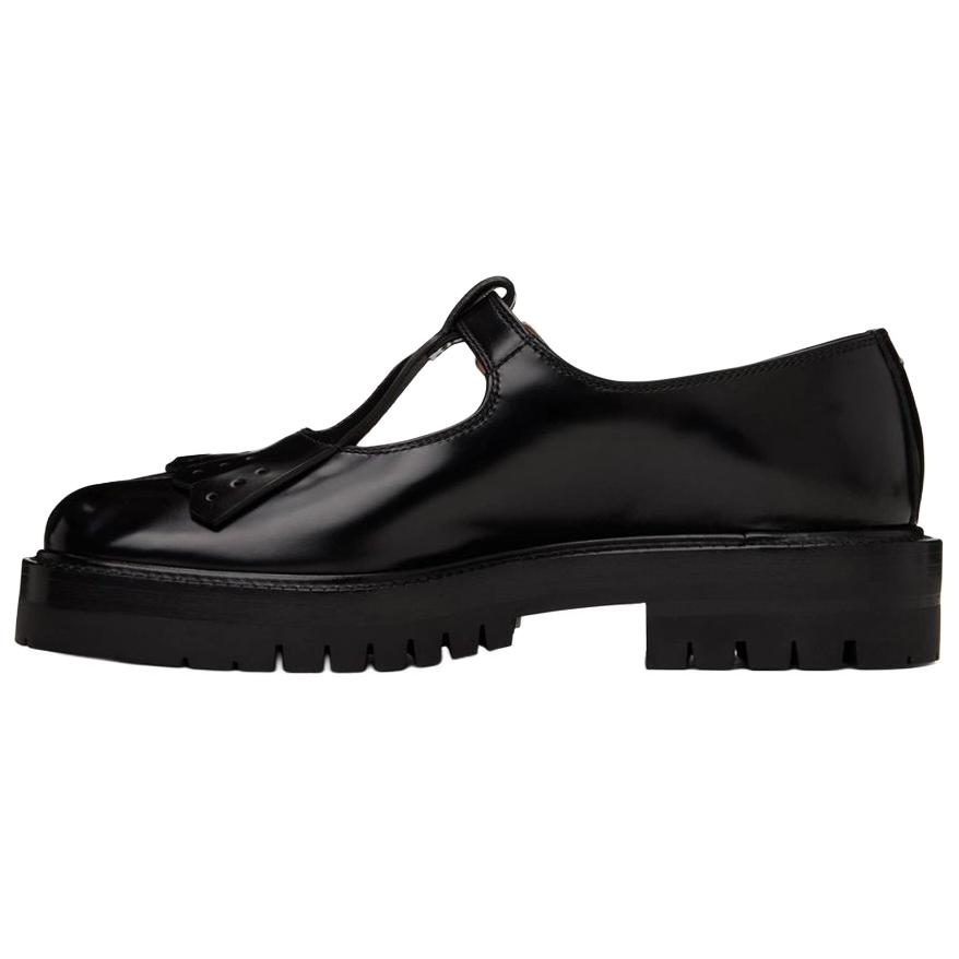 Женские туфли Maison Margiela Tabi Country (черные)