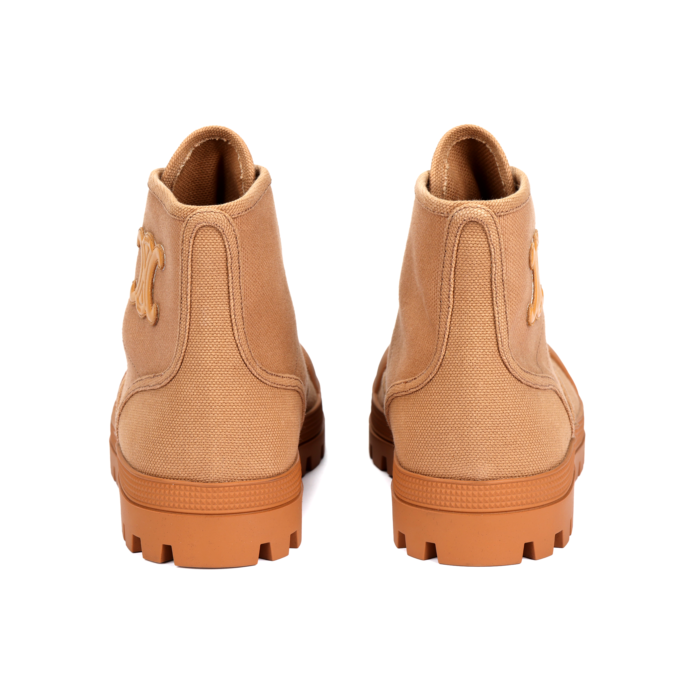 CELINE Patapans Outdoor Boots Women's Tawny