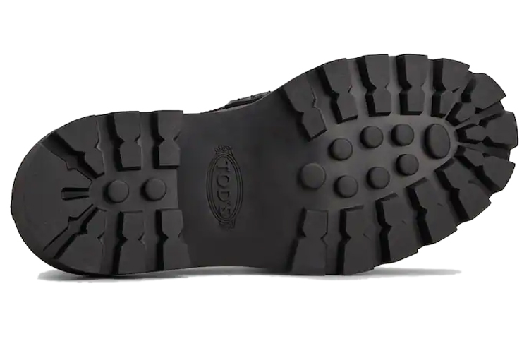 TOD'S Logo Plaque Chunky Loafers Women's
