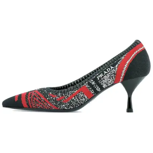 PRADA Slim Heel High Heels Women's Black