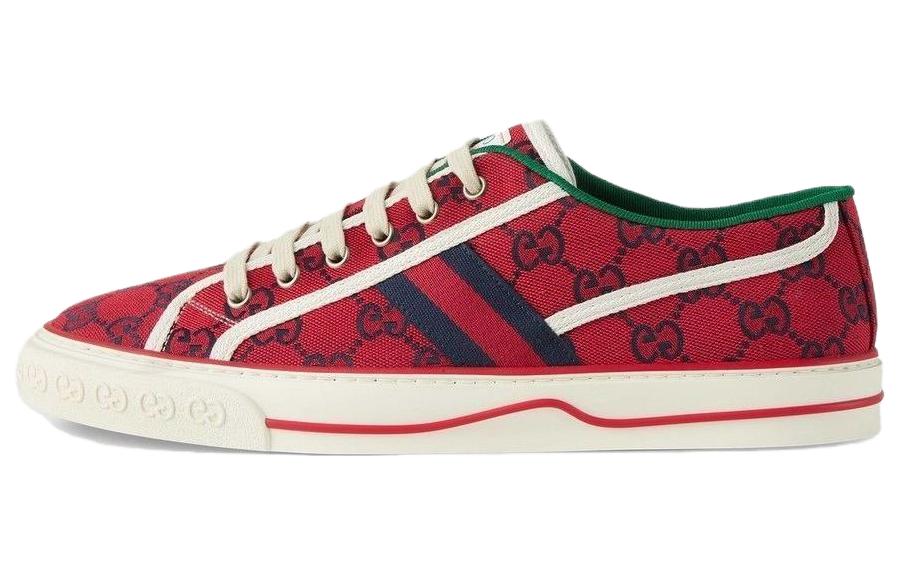 Мужские кеды Gucci Tennis 1977 (красные)