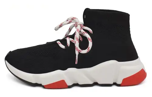 Balenciaga Speed 2.0 Sneakers 'Black White Red' Women's