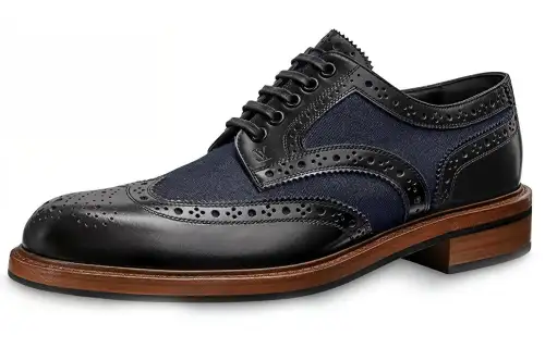 LOUIS VUITTON Lv Voltaire Derby Shoes 'Black'