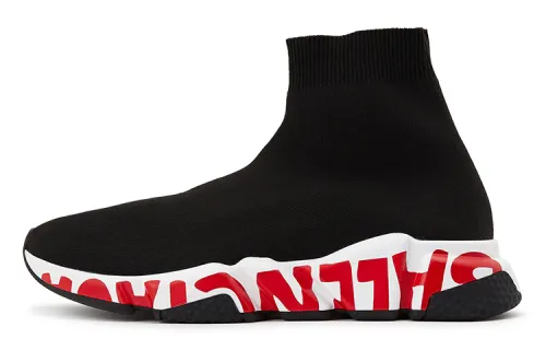 Balenciaga Graffiti Speed Red Sole