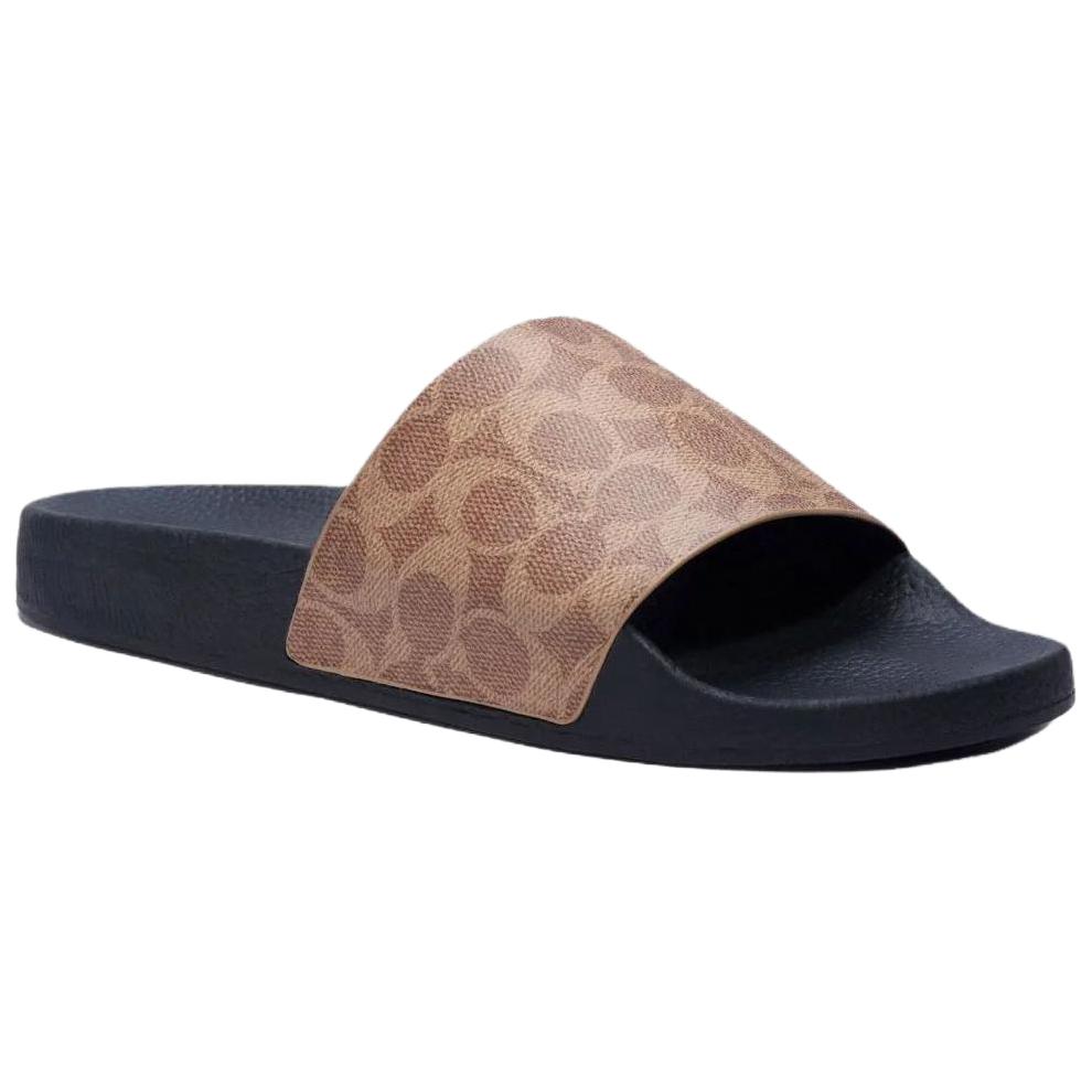 COACH Logo Slip-on Slides