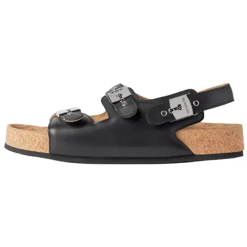Balenciaga x Scholl leather sandals Women's