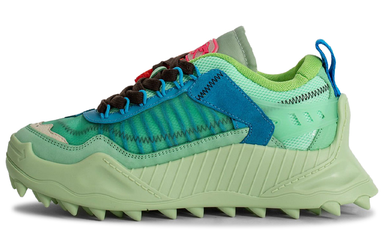 Женские кроссовки OFF-WHITE ODSY 1000 (ярко-зеленые)