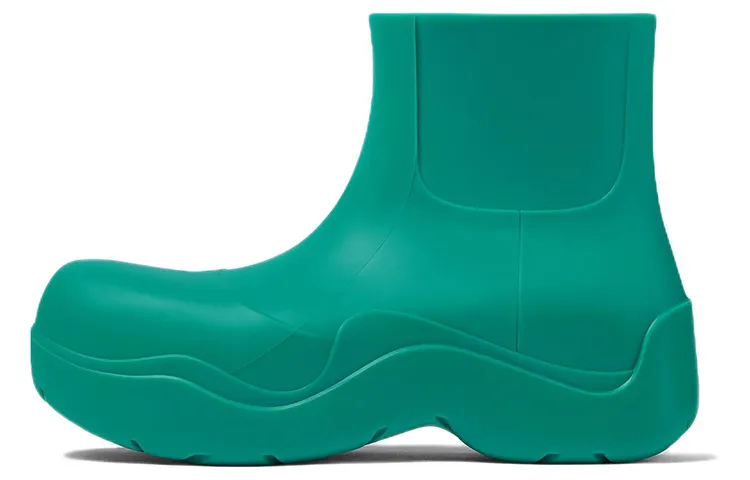 Bottega Veneta Puddle Ankle Boot Acid Turquoise Women's