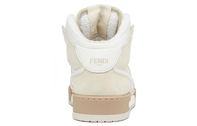 FENDI Match High Top 'White Cream' Women's