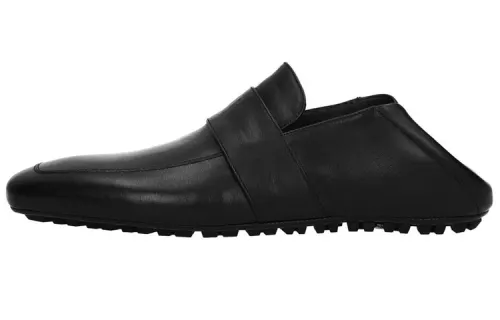 Balenciaga Slide Loafer Black Leather