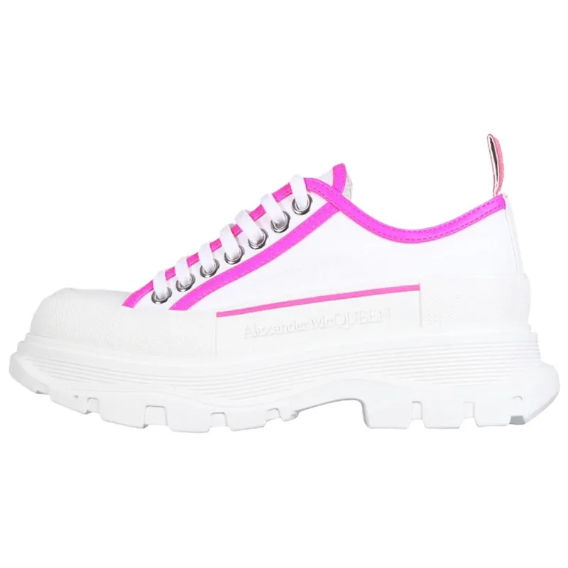 Alexander McQueen Tread Slick Lace Up Sneakers Women's