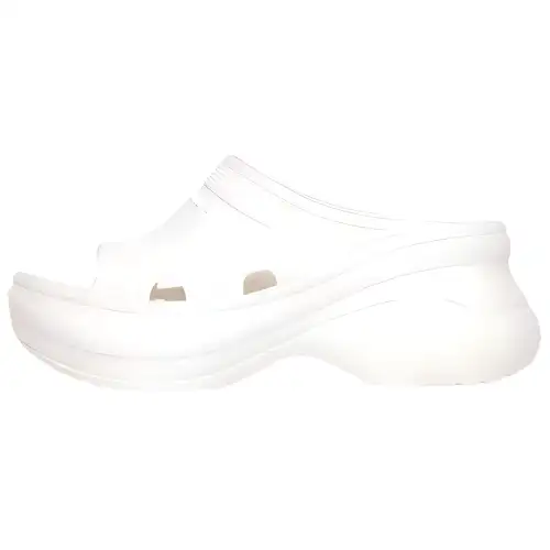 Balenciaga X Crocs Pool Slide Sandals White Women's