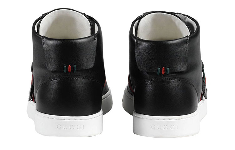 GUCCI Leather Sneakers Black