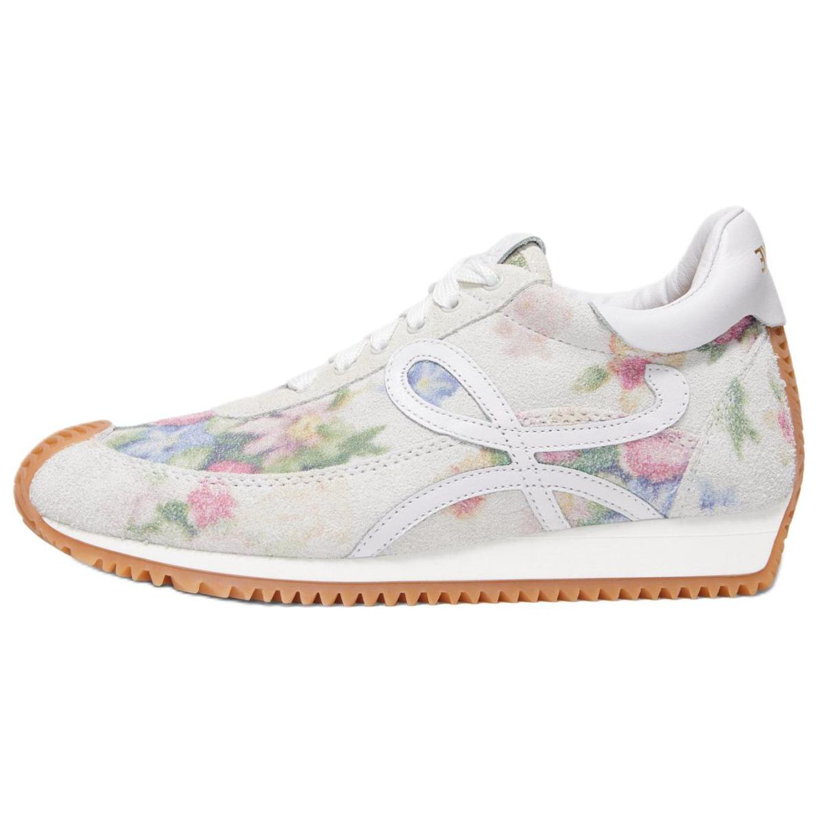 Женские кроссовки LOEWE Flow Runner (белые)