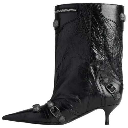 Balenciaga Cagole Wide Boots Women's