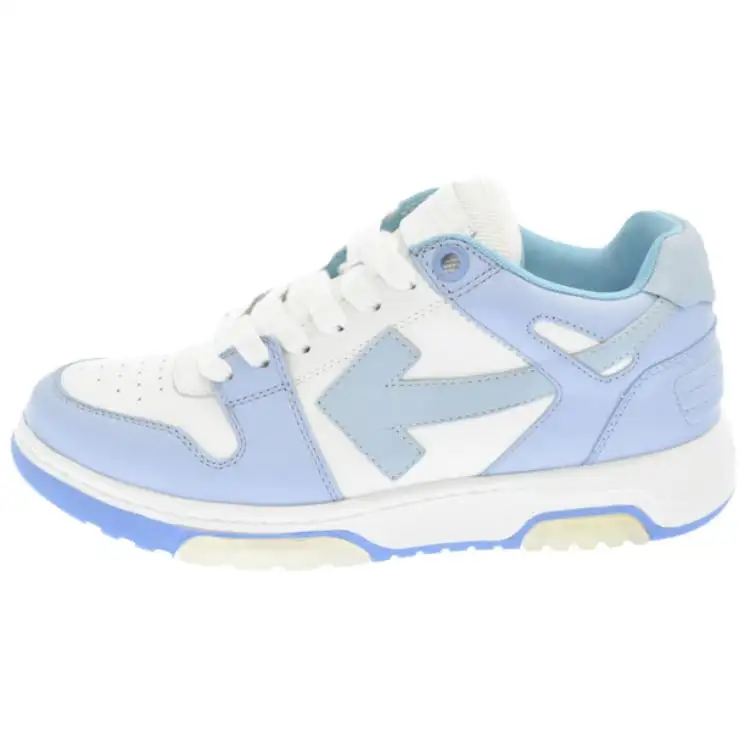 OFF WHITE Out Of Office Low 'White Light Blue'