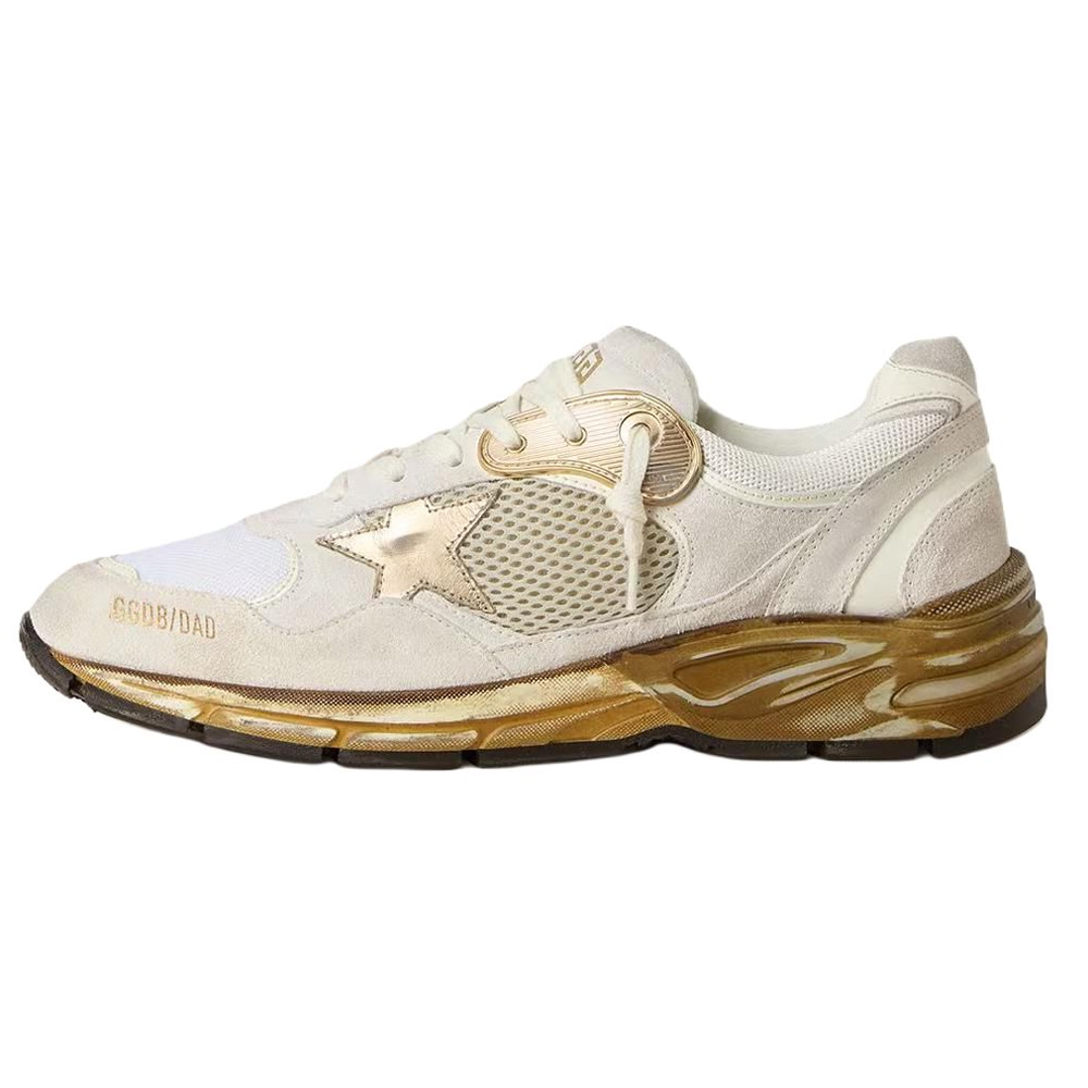 Мужские кроссовки Golden Goose Dad-Star (серые)