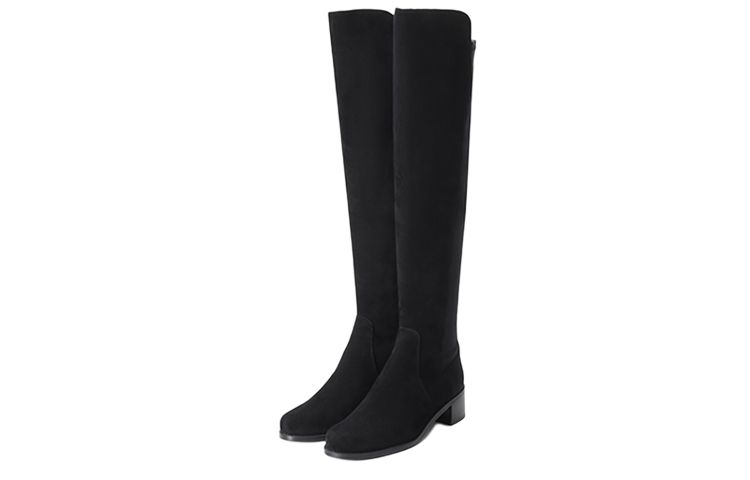 Stuart Weitzman/SW RESERVE Suede Over the knee Boots Women's Black