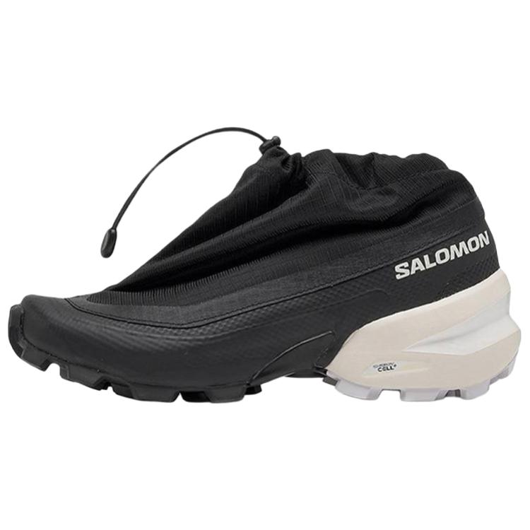 SALOMON x MM6 Maison Margiela polyester wear-resistant low-cut fashion ankle-length outdoor boots for women black and white