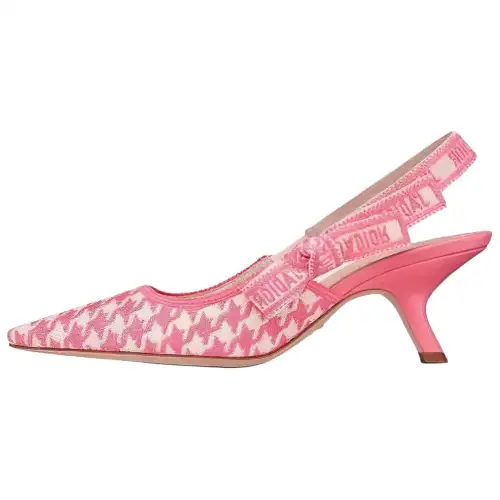 DIOR J'Adior Casual Slim Heel High Heels Women's Soft Pink
