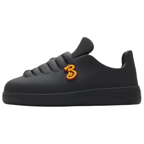 Burberry Bubble Low top Skateboard Shoes Men's Black