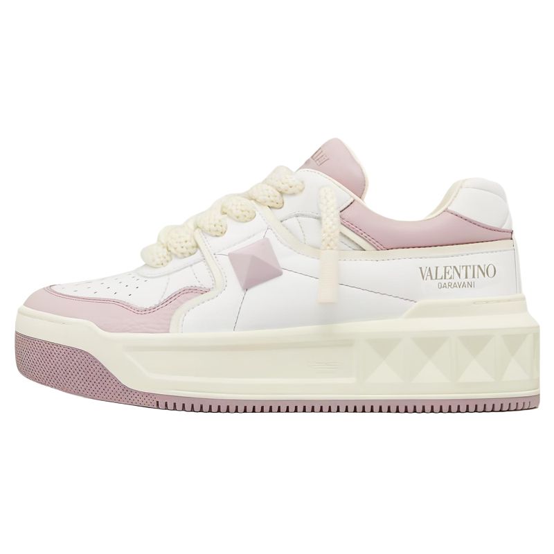 Кеды Valentino (бело-фиолетовые)