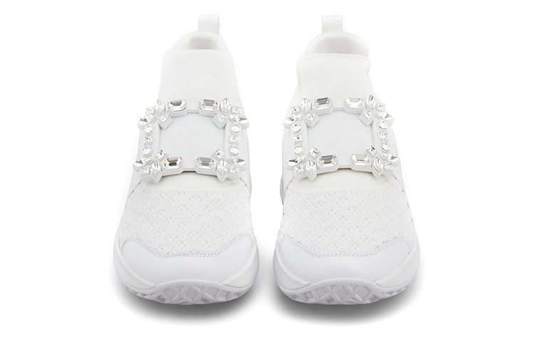 Roger Vivier Viv' Run Low top Platform Shoes Women's White
