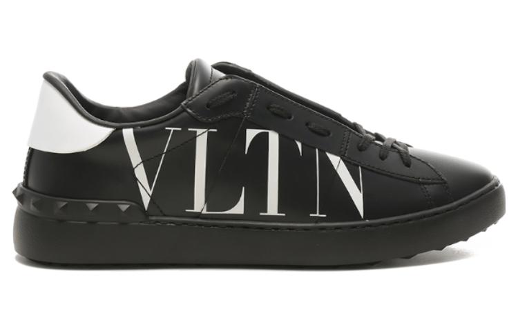 Мужские кеды Valentino VLTN (черно-белые) — фото 2