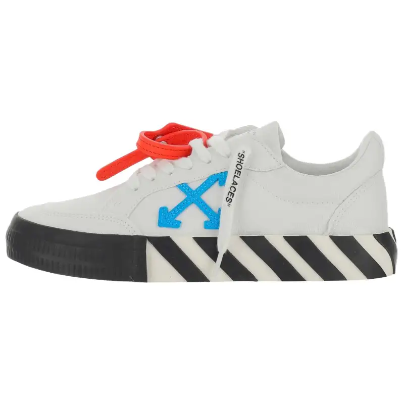 OFF WHITE Low top Stylish Skateboarding Shoes Women's White